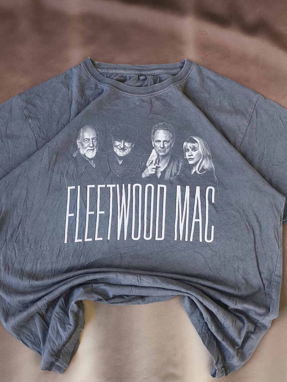 Fleetwood Mac Live 2013 Band Graphic Tee in Gray Size XXL
